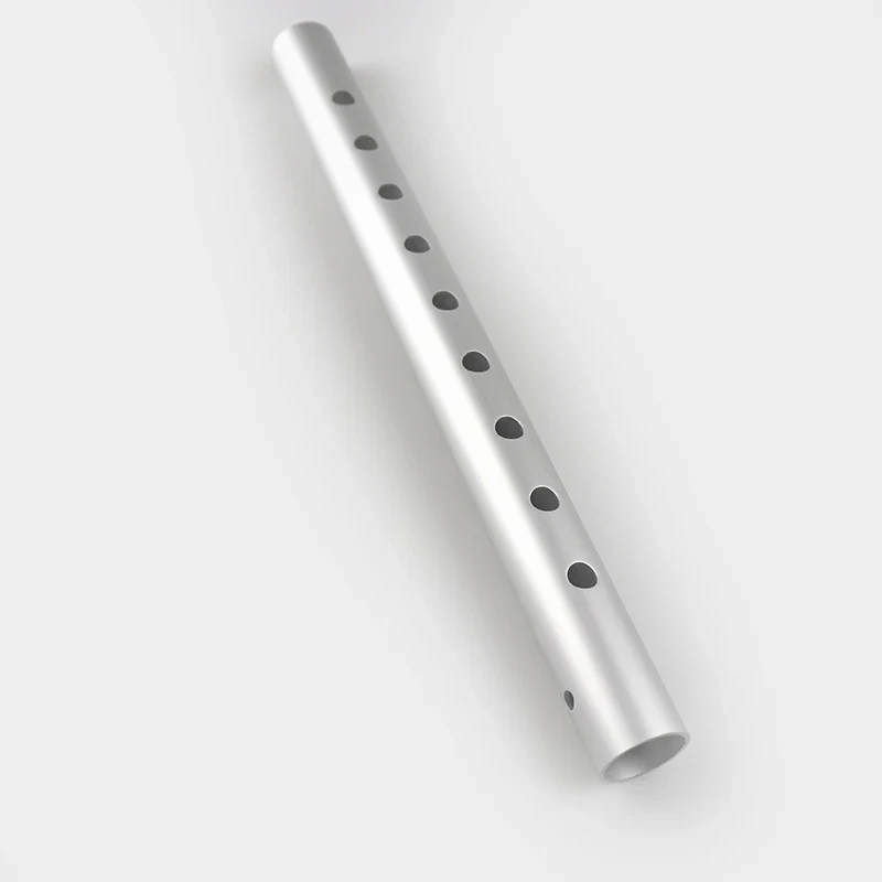 Drilled round-tube references — catalog reference photograph